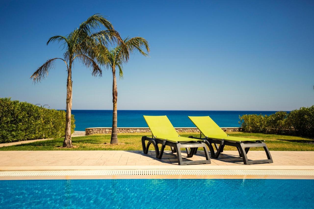 Antonoglou Beach Villas - Waterfront Luxury Retreat Lachania  Exterior photo