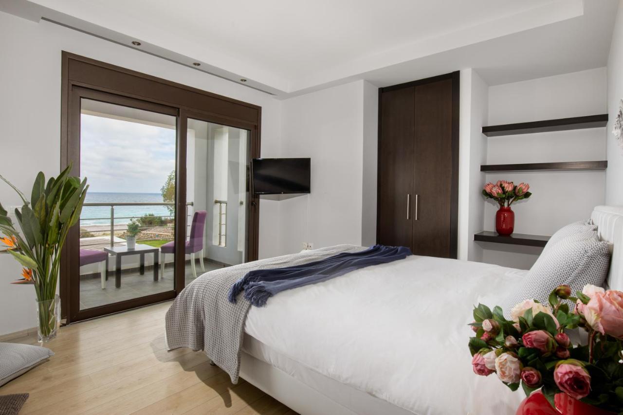 Antonoglou Beach Villas - Waterfront Luxury Retreat Lachania  Exterior photo
